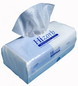 Hizorb Personal Dry Wipe (Pack of 100)