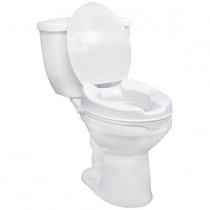 Savanah 4″ Raised Toilet Seat With Lid