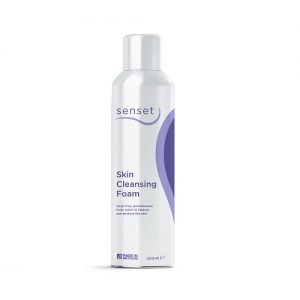 A can of Senset Cleansing Foam