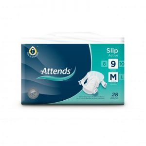 Attends Slip Active Medium Incontinence Pads 9