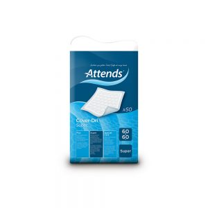 Attends Cover Dri Super Disposable Bedpad 60by60