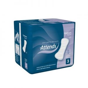 Attends Contour 3 incontinence pads
