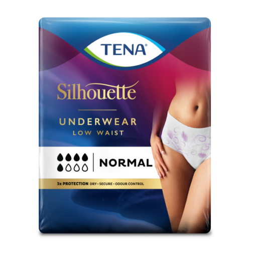 tena silhouette blanc normal large for women