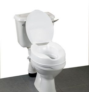 Savanah 2" Raised Toilet Seat With Lid